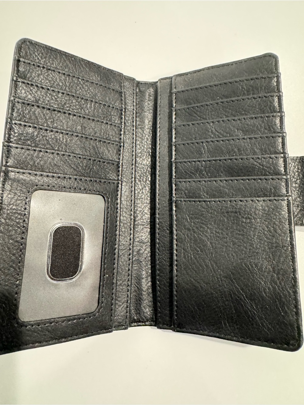 Fossil Black Leather RFID Women's Wallet - Picture 6 of 7